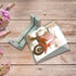 HORLIMER 5x7 Picture Frames Set of 2, Rustic Photo Frame with Wooden Base and Tempered Glass for Tabletop