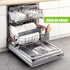 20.5" x 11.8" Large Roll Up Dish Drying Rack for Kitchen, 2 in 1 Design Over The Sink Multi-Function Roll-up Dish Rack and Utensil Plates Holders for Dishes, Vegetable and Fruit-Dark Gray