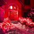 JMEXSUSS 2 Pack 100 LED Red Solar Lights Outdoor,42.7ft Solar String Lights, 8 Modes Solar Christmas Lights Outdoor Waterproof for Christmas Tree,Halloween,Party Decorations