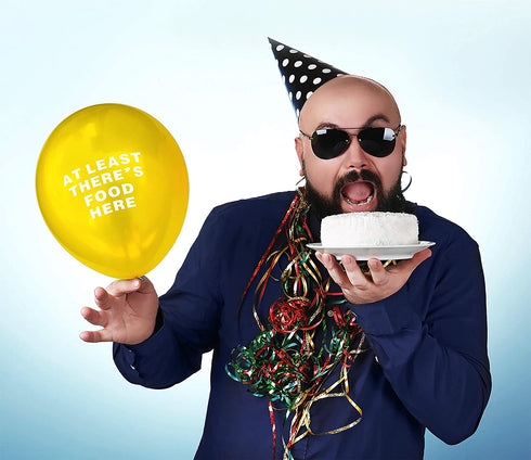 Kipi Toys Funny Party Abusive Balloons 24 Pcs Jumbo Pack Birthday Humor Fun Prank Gag Balloon Joke Special Decoration Gift Present for Old Adults College