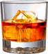 Whiskey Glasses Set of 4, Haunio 10 Oz Old Fashioned Crystal Whiskey Glasses with Lion Pattern, Thick Bottom and Luxury Box for Scotch, Bourbon, Liquor, Cognac and Cocktails, Gifts for Men Women