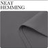 NICETOWN Blackout Curtain Panels for Living Room - (Grey Color) 52x54 inch, 2 Panels Set, Room Darkening Blackout Drapes for Window