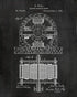 Nikola Tesla Wall Art Patent Prints (8"x10") Set of 6 - Engineer Gifts - Geek Home Decor