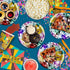 70's Birthday Party Supplies Set Plates Napkins Cups Tableware Kit for 16