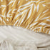 Armless Accent Chair Cover, Stretch Armless Chair Slipcover Spandex Armless Chair Covers Slipper Chair Slipcover Furniture Protector Covers for Living Room Bedroom(Jacquard, Yellow Leaves)