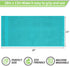 Kitinjoy 100% Cotton Waffle Weave Kitchen Towels, 13 x 28 Inches, Super Soft and Absorbent Dish Towels for Drying Dishes, 4-Pack, Teal