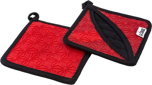 Lodge Manufacturing Company trivet/potholder, 1 Count, Red/Black
