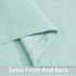 Yakamok Blackout Curtains for Bedroom?Thermal Insulated Room Darkening Drapes for Living Room, Set of 2 Panels (Aqua,38 x 45Inch)