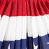 Valley Forge American Fan Flag 3' x 6' Polycotton Sentinel 100% Made In U.S.A. Stars and Stripes Bunting Canvas Header Brass Grommets Model 36636010-5-S,Multi color
