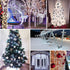 BHCLIGHT 82FT 200 LED White Christmas String Lights Outdoor/Indoor, White Wire with 8 Modes, UL Certified Fairy String Lights for Xmas Tree Holiday Wedding Party Decoration, Cool White