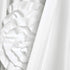 Lush Decor, White Serena Window Panel for Living, Dining Room, Bedroom (Single Curtain), 84 x 54 L