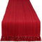 DII Variegated Tabletop Collection, Table Runner3x108, Tango Red