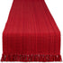 DII Variegated Tabletop Collection, Table Runner3x108, Tango Red