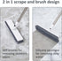 Keypan 2 Pack Scrub Brush for Cleaning, Floor Scrub Brush with Long Handle 50" and Adjustable Head, Cleaning Scrubber Brush for Shower Deck Bathtub Tub Tile Grout Bathroom Patio Kitchen