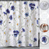 Cedriel Cornflower/Daisy Shower Curtain, Spring Blooming Blue and White Floral Pattern, Polyester Fabric, Waterproof Washable No-Fading with 12Hooks