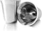 170mL (5.5 Ounce) Stainless Steel Espresso Cups Double Walled Vacuum Insulated - Set Of 2 Demitasse Cups By Tombert