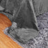 Utopia Bedding Sherpa Bed Blanket Twin Size Grey 480GSM Plush Blanket Fleece Reversible Blanket for Bed and Couch