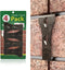 Brick Hook Clips (4 Pack) for Hanging Outdoors, Brick Hangers Fits Standard Size Brick 2-1/4" to 2-3/8" in Height, Heavy Duty Brick Wall Clips Siding Hooks for Hanging No Drill and Nails