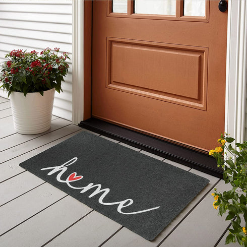 HAVARGO Door Mat 20"x32" Indoor Outdoor Low-Profile Front Doormat for Entry Rug Waterproof Easy Clean Welcome Mats Shoe Scraper Inside Outside Bathroom, Patio, High Traffic Area¦