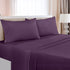 Utopia Bedding King Bed Sheets Set - 4 Piece Bedding - Brushed Microfiber - Shrinkage and Fade Resistant - Easy Care (King, Purple)