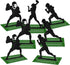 9 Pieces Football Table Centerpiece Football Party Decorations Football Player Silhouette Centerpieces, 8 Inches and 3 Styles