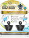 StopShroom Tub 2 Pack Universal Stopper for Bathtub and Bathroom Sink Drains, Black Plug 2pk, 2 Count