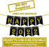 Gold Glitter, Happy 2022 Banner - 10 Feet, No DIY | Happy New Year Banner 2022 for Happy New Year Decorations 2022 | New Years Eve Party Supplies 2022 | New Years Eve Banner 2022 | NYE Decorations