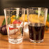 Classic Clear Plastic Glasses Drinking Cups Dishwasher Safe BPA-free Set of 6 For Indoor Outdoor Use(Look Like Glass)