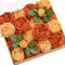 Ling's moment Artificial Flowers Silk Austin Roses Silk Flowers Fake Roses w/Stem for Wedding Bouquets Centerpieces Party Home Decoration