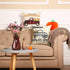 JOVITEC 6 Pieces Thanksgiving Day Autumn Throw Pillow Case Cushion Covers for Couch Sofa 18 x 18 Inch, Linen