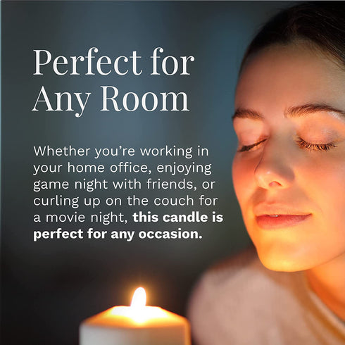 CLCo. by Candle-Lite Company Scented Mahogany Teak Single-Wick Jar Candle, 14 oz, Off White