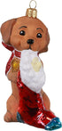 Hallmark Keepsake Christmas Ornament 2020, Adorable Dachshund, Blown Glass