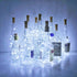 Decorman Wine Bottle Cork Lights, 20 Pack 20 LED Cork Shape Silver Copper Wire LED Starry Fairy Mini String Lights for DIY/Decor/Party/Wedding/Christmas/Halloween (Cool White)