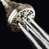 AquaDance Brushed Nickel High Pressure 6-Setting Spiral Shower Head Angle Adjustable, Anti-Clog Showerhead Jets, Tool-Free Installation-USA Standard Certified-Top U.S. Brand