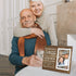 50th Wedding Anniversary Picture Frame - 50th Anniversary Couple, Husband, Wife, Golden Anniversary 50 Year Gifts, 4 x 6 Inch Photo