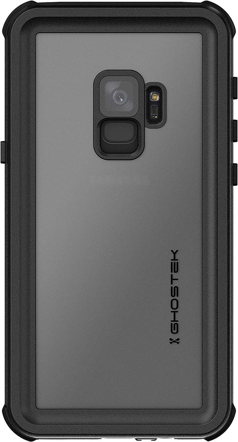 Ghostek Nautical Galaxy S9 Waterproof Case with Screen Protector Extreme Heavy Duty Protection Slim Rugged Shockproof Full Body Underwater Watertight Seal Cover for 2018 Galaxy S9 (5.8 Inch) - (Black)