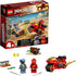 LEGO NINJAGO Legacy Kai’s Blade Cycle 71734 Ninja Motorcycle Playset Building Kit, Featuring NINJAGO Kai and a Snake; New 2021 (54 Pieces)
