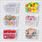 6 Pack Pegboard Clear Bins, Pegboard Bins Hooks, DIY Pegboard Accessories, Workbench Small Bins Fit 1/4 -1/8 Peg Board for Organizing Hardware, Garage Storage, Craft Room, Tool Shed, Hobby Supplies
