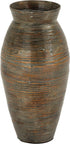 Deco 79 Imports 48995 Beautiful Lacquer Bamboo Vase Brown 9" D x 9" W x 20" H