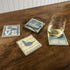 Primitives By Kathy Absorbent Stone Coaster Set, At the Beach