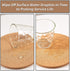 Cork Trivet Heat for Kitchen, Holder for Hot Dishes, Set of 8, 7.1X0.4 Inches Hot Plate Coaster Pads for Tables, Natural Heat Resistant Cork Placemat for Plants.