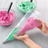 Wilton Assorted Size Disposable Decorating Piping Bags with Icing Bag Ties, 60-Piece