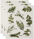 DII Swedish Dishcloth Set Cleaning Collection, 7.75 x 6.75, Herbs, 3 Piece