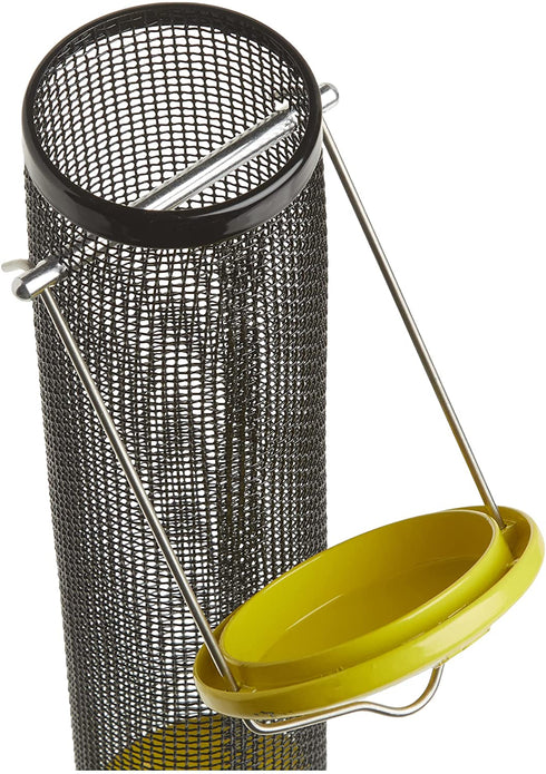 Woodlink NAWLNT Audubon Die Cast Aluminum Finch Screen Tube Wild Bird Feeder, 13-Inch,beige