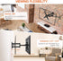 Perlegear Full Motion TV Wall Mount Bracket for Most 13-42 Inch LED LCD Flat Curved Screen TVs & Monitors, Swivel Tilt Extension Rotation with Articulating Arms, Max VESA 200x200mm up to 44lbs