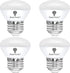 4 Pack R14 LED Bulb 4W E26 Base Mini Reflector Floodlight Light Bulb Dimmable 4000K Cool White - 40W Equivalent - Mini Light Bulbs, Short Light Bulbs, Curio Cabinet Light Bulb, R14 Bulb Flood Light