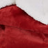Amazon Basics Ultra-Soft Micromink Sherpa Blanket - Throw, Red