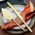 Berglander Gold Wedding Cake Knife and Server Set, Titanium Gold Plating With Unique Pattern Design Cake Cutter Serving Set Perfect For Wedding, Birthday, Parties and Events Dishwasher Safe