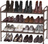Simple Houseware 3-Tier Shoe Rack Storage Organizer 12-Pair / 20-Pair, Bronze