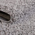Unique Loom Solo Solid Shag Collection Area Modern Plush Rug Lush & Soft, 2 ft 2 in x 3 ft, Cloud Gray